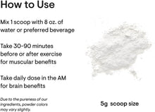 Load image into Gallery viewer, THORNE - Creatine - Creatine Monohydrate, Amino Acid Powder - Support Muscles, Cellular Energy and Cognitive Function* - Gluten-Free, Keto - NSF Certified for Sport - 16 Oz - 90 Servings