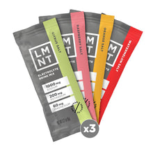 Load image into Gallery viewer, LMNT Zero Sugar Electrolytes - Variety Pack | Drink Mix | 12-Count