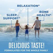 Load image into Gallery viewer, MaryRuth Organics Nighttime Liquid Multimineral Supplement | Sugar Free | Natural Sleep Support for Adults &amp; Kids | Magnesium, Calcium &amp; MSM | Coconut Flavor | Vegan | Gluten Free | 32 Servings