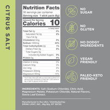 Load image into Gallery viewer, LMNT Zero Sugar Electrolytes - Citrus Salt | Drink Mix | 30-Count