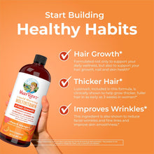 Load image into Gallery viewer, MaryRuth&#39;s Liquid Multivitamin + Hair Growth | Biotin 10000mcg | Lustriva Hair Growth Supplement | Clinically Tested in Women for Thicker Hair &amp; Facial Wrinkle | Skin Care | Ages 18+ | 30 Fl Oz