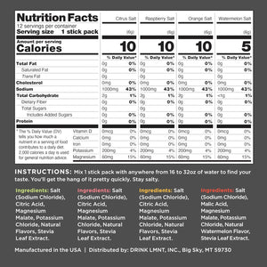 LMNT Zero Sugar Electrolytes - Variety Pack | Drink Mix | 12-Count