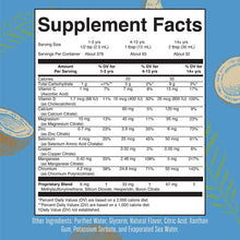 Load image into Gallery viewer, MaryRuth Organics Nighttime Liquid Multimineral Supplement | Sugar Free | Natural Sleep Support for Adults &amp; Kids | Magnesium, Calcium &amp; MSM | Coconut Flavor | Vegan | Gluten Free | 32 Servings