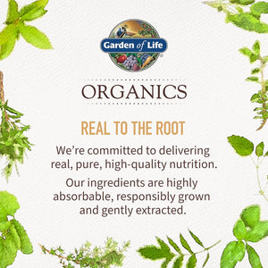 Garden of Life Organics Vitamins for Women 40 Plus - 120 Tablets, Womens Multi 40 Plus, Vegan Vitamins for Women Over 40, Hormone & Breast Health Support Blend, Whole Food Womens Multivitamin