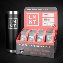 Load image into Gallery viewer, LMNT Zero Sugar Electrolytes - Raspberry Salt | Drink Mix | 30-Count