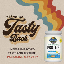 Load image into Gallery viewer, Vegan Protein Powder - Vanilla Organic Protein Powder, 22g Plant Based Protein &amp; BCAAs, Probiotics &amp; Digestive Enzymes - Garden of Life, Gluten &amp; Lactose Free 1.5 LB