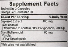 Load image into Gallery viewer, Puritans Pride Grapeseed Extract 200 Mg Capsules, 120 Count