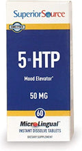 Load image into Gallery viewer, Superior Source 5-HTP Nutritional Supplements, 50 mg, 60 Count