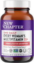Load image into Gallery viewer, New Chapter Multivitamin for Women 50 Plus + Immune Support - Every Woman&#39;s One Daily 55+ with Fermented Probiotics + Whole Foods + Astaxanthin + Organic Non-GMO Ingredients - 72 ct