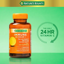 Load image into Gallery viewer, Nature’s Bounty Immune 24 Hour +, The only Vitamin C with 24 Hour Immune Support from Ester C, Rapid Release Softgels, 50 Count