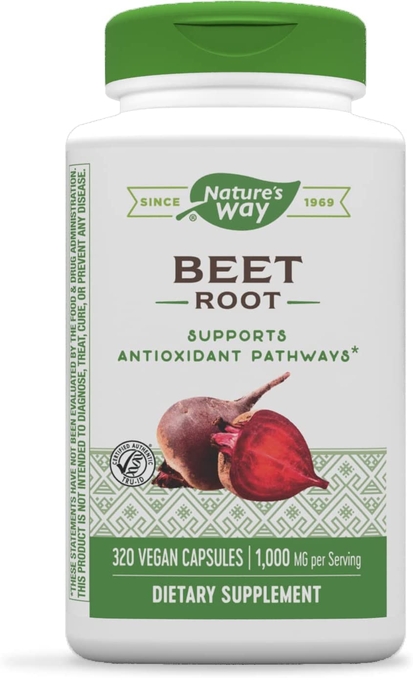 Nature's Way Beet Root, 1000 mg per serving, 320 Capsules