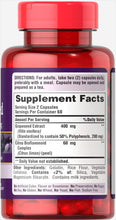 Load image into Gallery viewer, Puritans Pride Grapeseed Extract 200 Mg Capsules, 120 Count