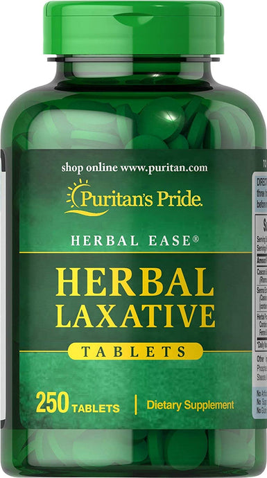 Puritan's Pride Herbal Laxative-250 Tablets
