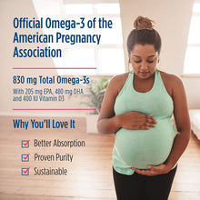 Load image into Gallery viewer, Nordic Naturals Prenatal DHA, Unflavored - 830 mg Omega-3 + 400 IU Vitamin D3-180 Soft Gels - Supports Brain Development in Babies During Pregnancy &amp; Lactation - Non-GMO - 90 Servings