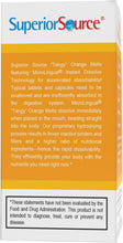 Load image into Gallery viewer, Superior Source Vitamin C 500 mg Sublingual Tablets - Buffered VIT C Tangy Orange Melts - Immune System Booster, Energy Vitamins - 90 Count