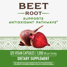Load image into Gallery viewer, Nature&#39;s Way Beet Root, 1000 mg per serving, 320 Capsules