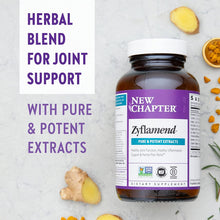 Load image into Gallery viewer, New Chapter Multi-Herbal Pain Reliever+ Joint Supplement, Zyflamend™ 10-in-1 Superfood Blend with Ginger &amp; Turmeric for Healthy Inflammation Response &amp; Herbal Pain Relief+, 180 Count