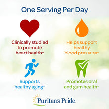 Load image into Gallery viewer, Q-Sorb CoQ10 100mg, Supports Heart Health, 60 Rapid Release Softgels by Puritan&#39;s Pride, 60 ct