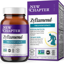 Load image into Gallery viewer, New Chapter Multi-Herbal Pain Reliever+ Joint Supplement, Zyflamend™ 10-in-1 Superfood Blend with Ginger &amp; Turmeric for Healthy Inflammation Response &amp; Herbal Pain Relief+, 180 Count