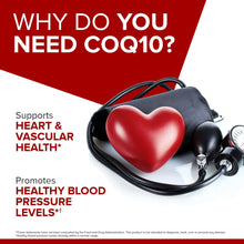 Load image into Gallery viewer, Qunol Ultra CoQ10 100mg, 3x Better Absorption, Patented Water and Fat Soluble Natural Supplement Form of Coenzyme Q10, Antioxidant for Heart Health, 120 Count Softgels