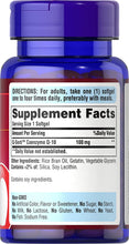 Load image into Gallery viewer, Q-Sorb CoQ10 100mg, Supports Heart Health, 60 Rapid Release Softgels by Puritan&#39;s Pride, 60 ct