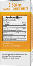 Load image into Gallery viewer, Superior Source Vitamin C 500 mg Sublingual Tablets - Buffered VIT C Tangy Orange Melts - Immune System Booster, Energy Vitamins - 90 Count