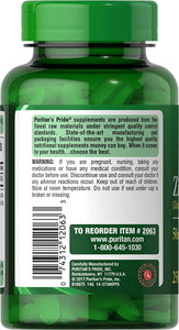 Puritan's Pride Zinc 50 Mg to Support Immune Health Tablets, 250 Count
