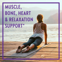 Load image into Gallery viewer, Magnesium, New Chapter Magnesium + Ashwagandha Supplement, 2.5X Absorption, Muscle Recovery, Heart &amp; Bone Health, Calm &amp; Relaxation, Gluten Free, Non-GMO - 30 Count