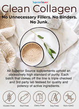 Load image into Gallery viewer, Superior Source Keto Collagen Protein Powder Chocolate (14 oz), Grass Fed Collagen Peptides with MCT Oil, 23 (17 g) Servings, Pre/Post Workout, Gluten Free, Paleo Friendly, Non-GMO