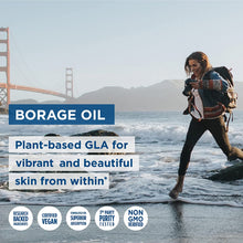 Load image into Gallery viewer, Nordic Naturals Nordic Beauty Borage Oil, Unflavored Borage Seed Oil, Unique Omega-6 for Healthy and Hydrated Skin, 480 Milligrams of GLA, Non GMO, Vegan, 4 Ounces, 48 Servings