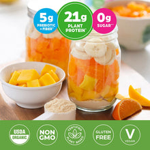 Load image into Gallery viewer, Orgain Organic Plant Based Protein Powder, Vanilla Bean - 21g of Protein, Vegan, Low Net Carbs, Gluten Free, Lactose Free, No Sugar Added, Soy Free, Kosher, Non-GMO, 2.03 Lb