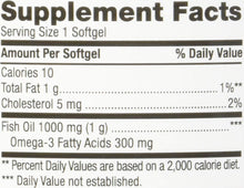 Load image into Gallery viewer, Nature&#39;s Wonder Fish Oil 1000mg Nutritional Supplement, 250 Count