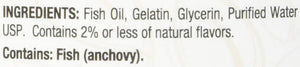 Nature's Wonder Fish Oil 1000mg Nutritional Supplement, 250 Count