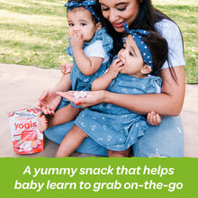 Load image into Gallery viewer, Happy Baby Organic Yogis Freeze-Dried Yogurt &amp; Fruit Snacks, Variety Pack, 6 Count (2 of Each Flavor)
