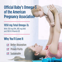 Load image into Gallery viewer, Nordic Naturals DHA Infant, Unflavored - 1050 mg Omega-3 + 300 IU Vitamin D3-4 oz - Supports Brain &amp; Vision Development in Babies - Non-GMO - 24 Servings